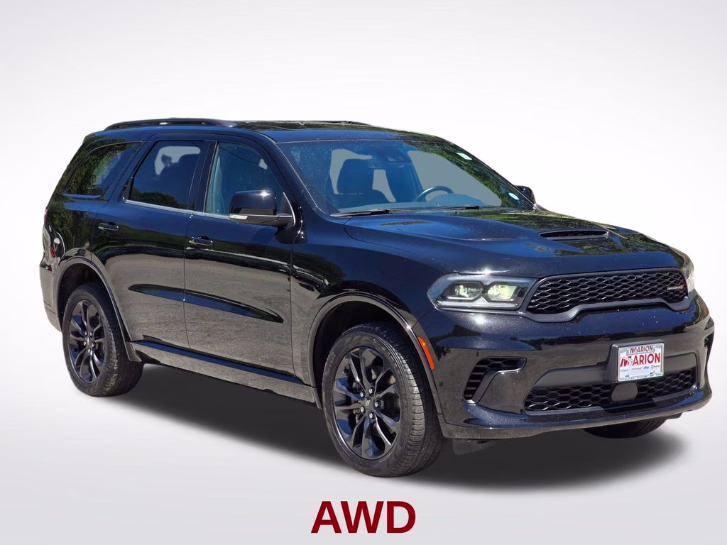 2024 DB Black Crystal Clearcoat Dodge Durango GT Plus AWD SUV