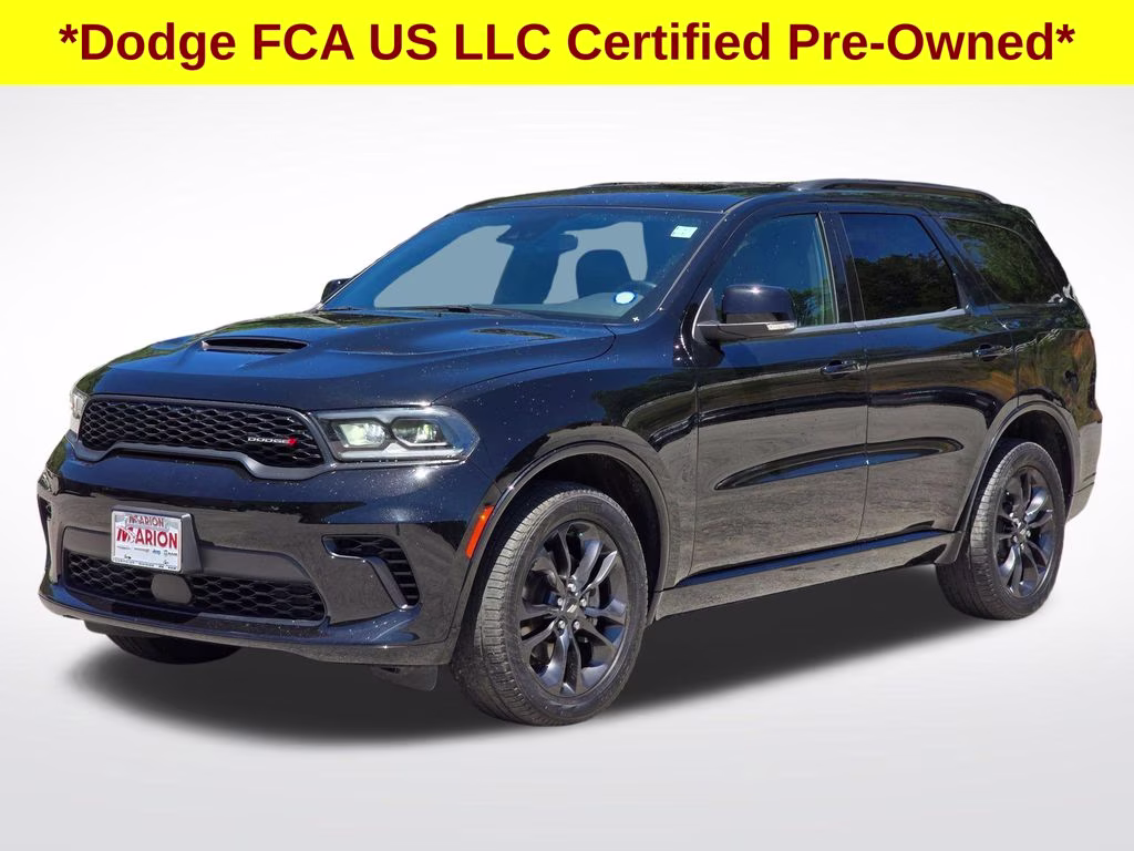 2024 DB Black Crystal Clearcoat Dodge Durango GT Plus AWD SUV