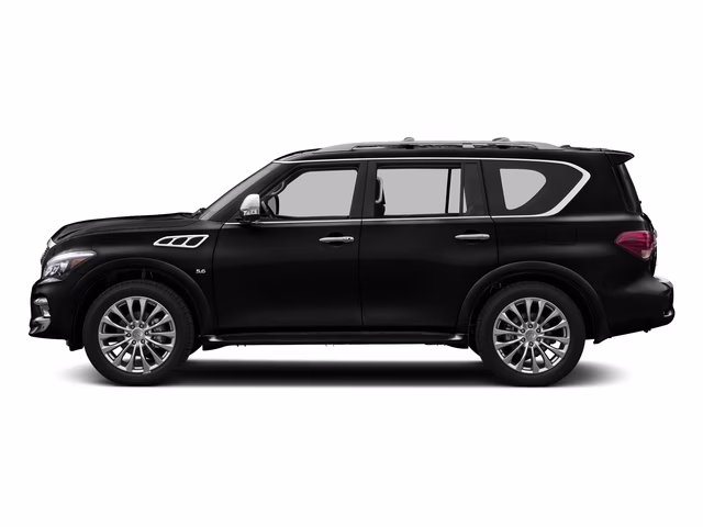 2017 Black Obsidian INFINITI QX80 Base 4X4 SUV