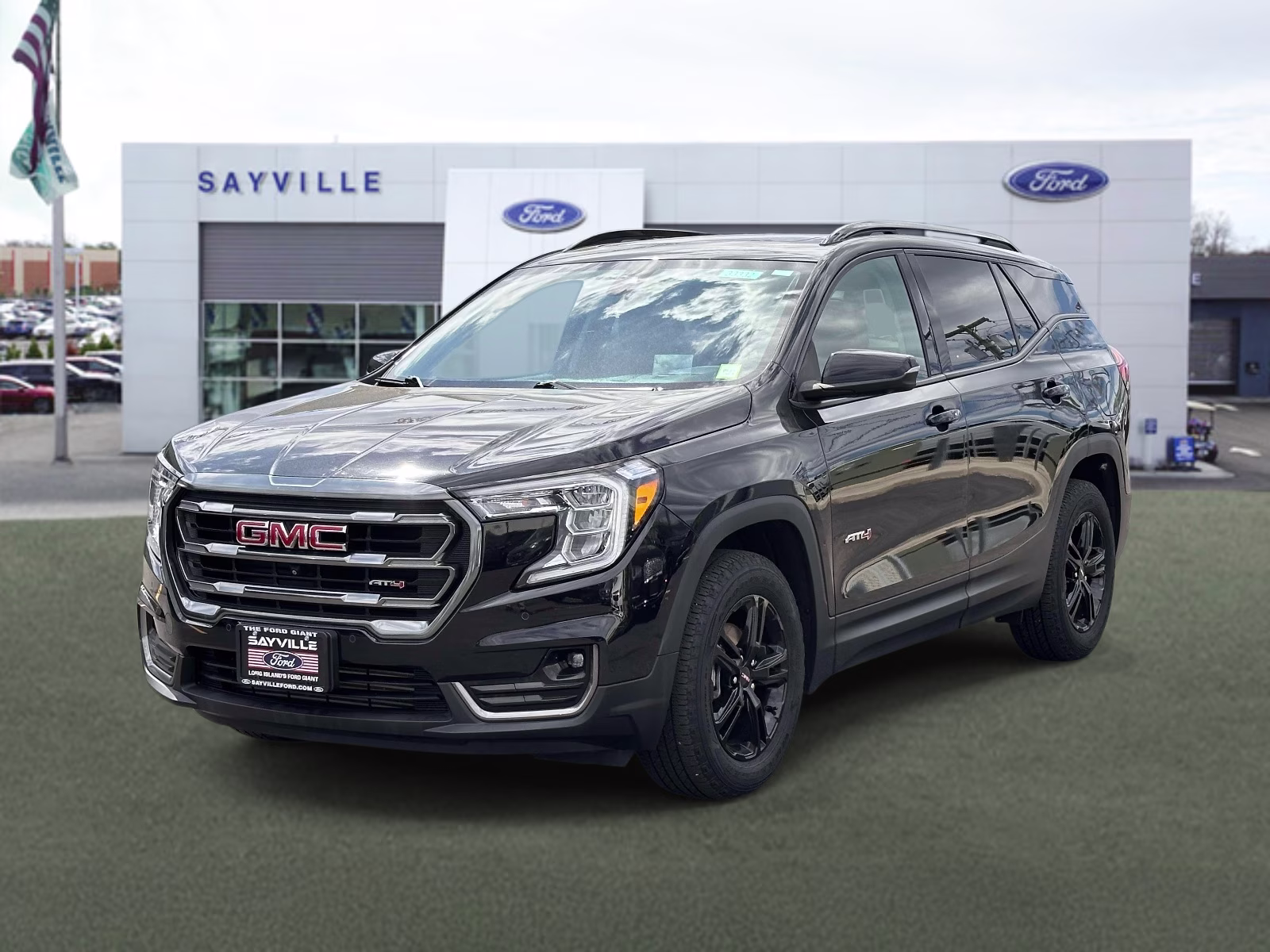 2022 Ebony Twilight Metallic GMC Terrain AWD 4dr AT4 AWD SUV