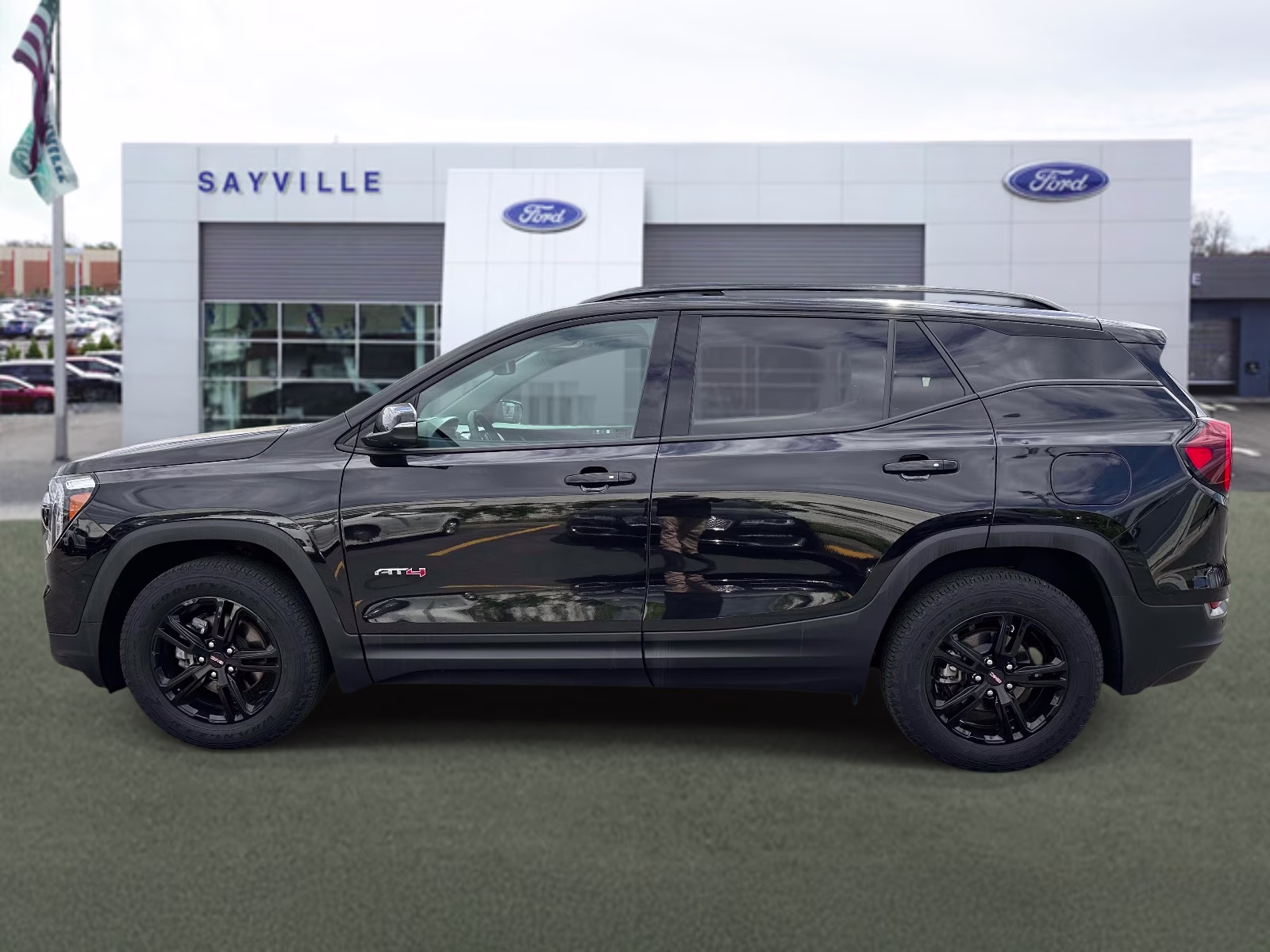 2022 Ebony Twilight Metallic GMC Terrain AWD 4dr AT4 AWD SUV