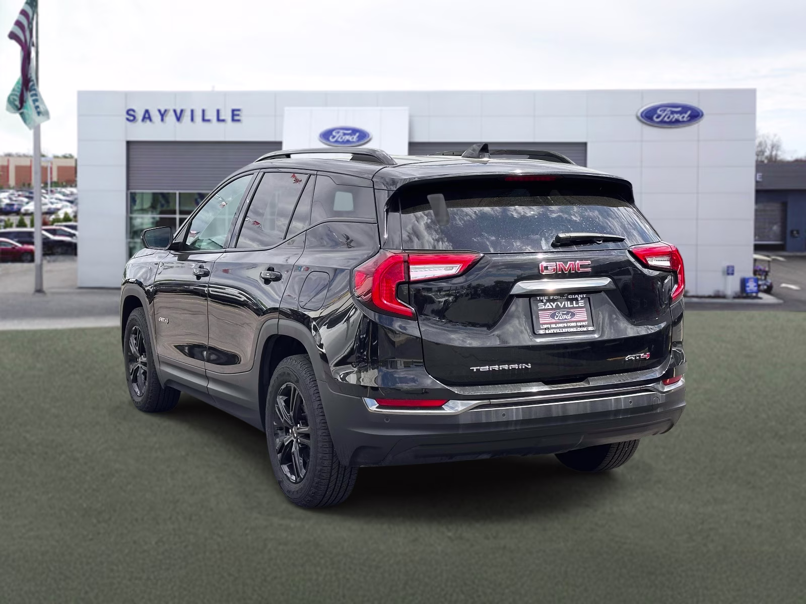 2022 Ebony Twilight Metallic GMC Terrain AWD 4dr AT4 AWD SUV