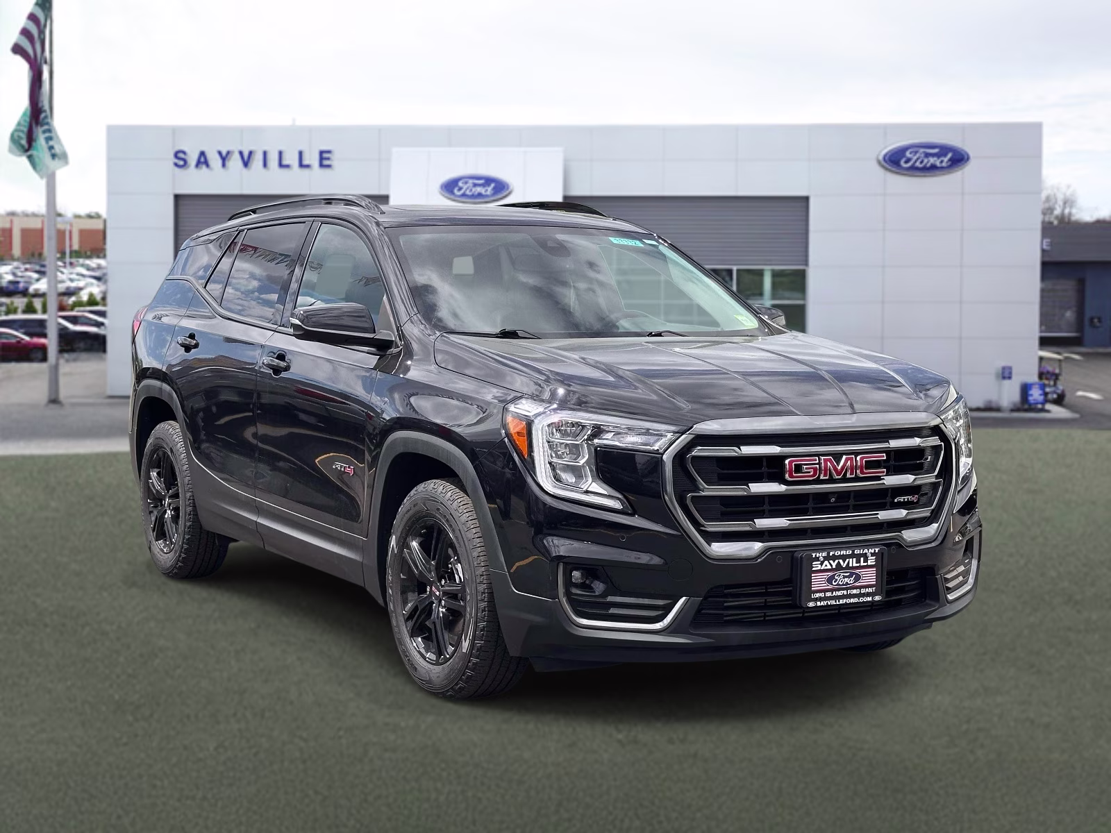 2022 Ebony Twilight Metallic GMC Terrain AWD 4dr AT4 AWD SUV