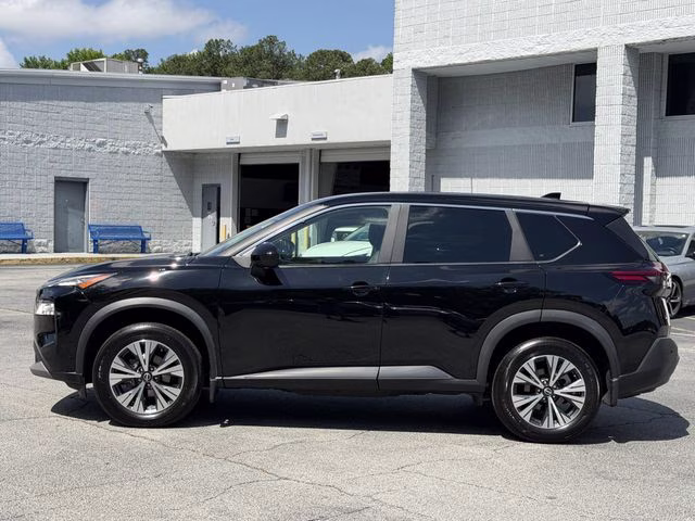 2023 Super Black Nissan Rogue SV FWD SUV