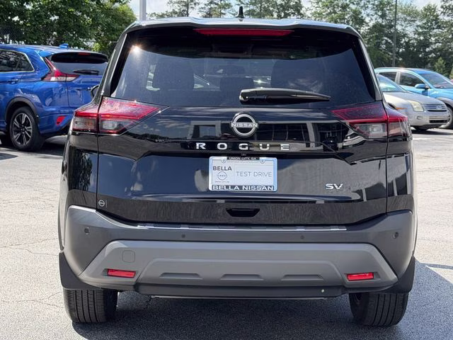 2023 Super Black Nissan Rogue SV FWD SUV