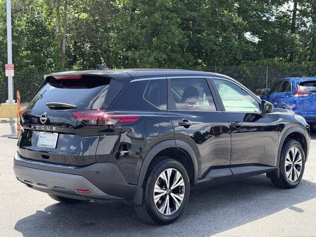 2023 Super Black Nissan Rogue SV FWD SUV