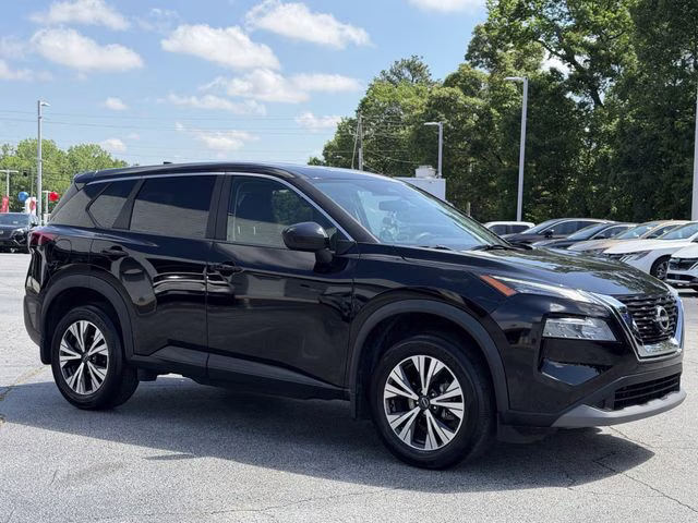 2023 Super Black Nissan Rogue SV FWD SUV