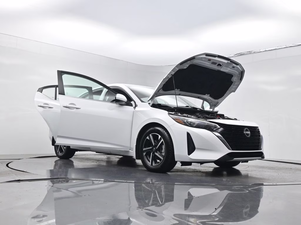 2025 Fresh Powder Nissan Sentra SV FWD Sedan