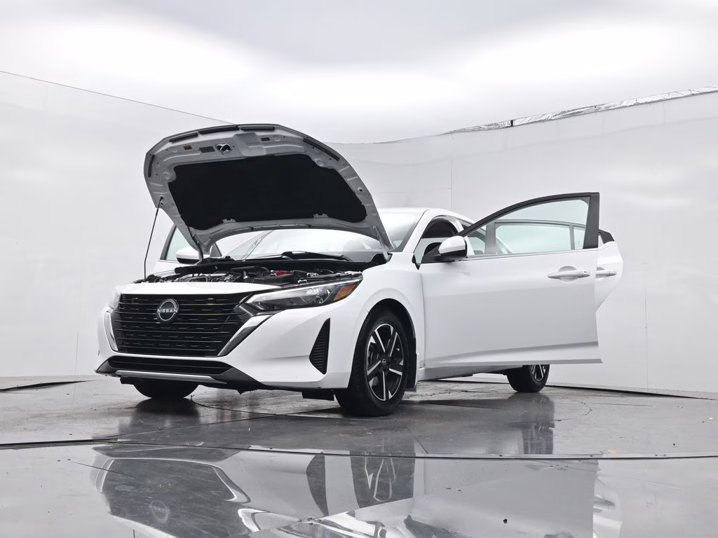 2025 Fresh Powder Nissan Sentra SV FWD Sedan