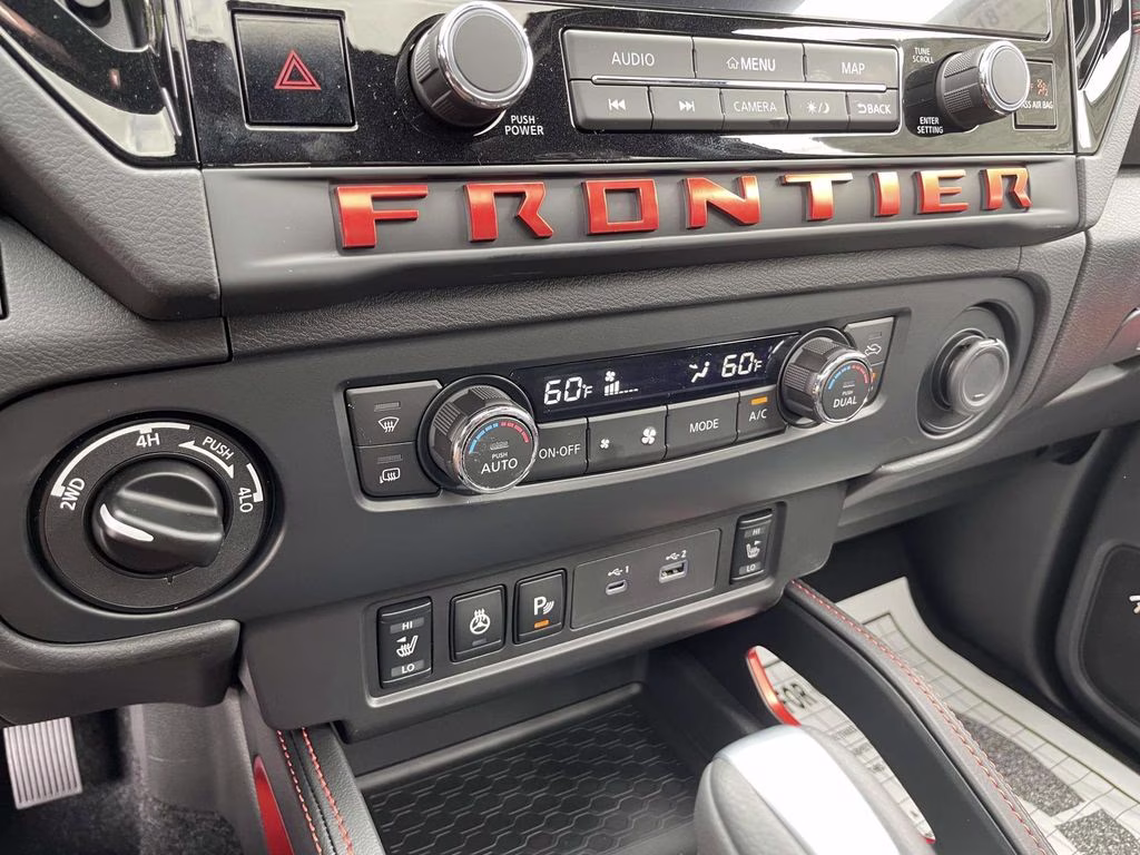 2026 Super Black Nissan Frontier PRO-4X 4X4 Truck