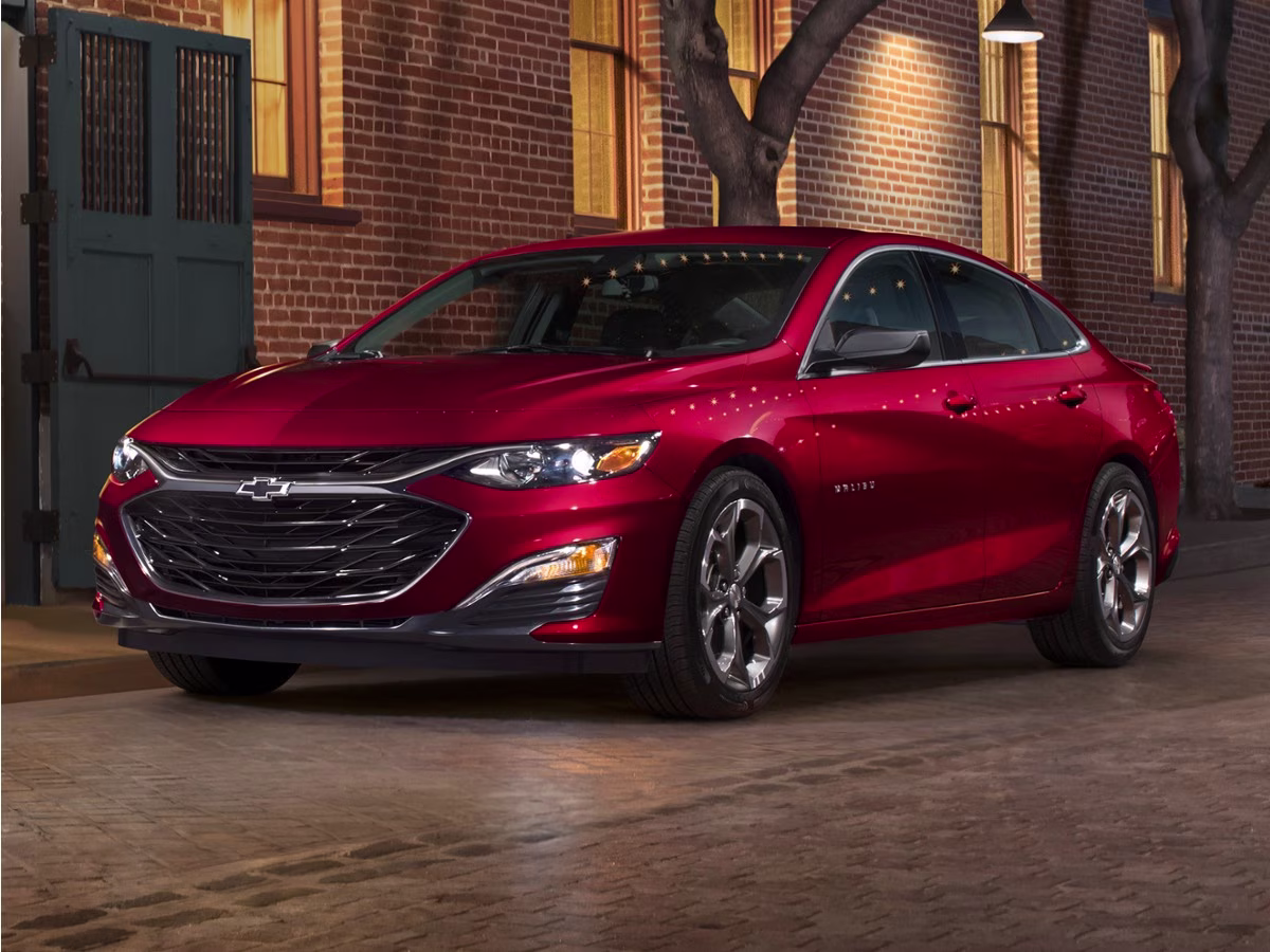 2020 Summit White Chevrolet Malibu LT FWD Sedan