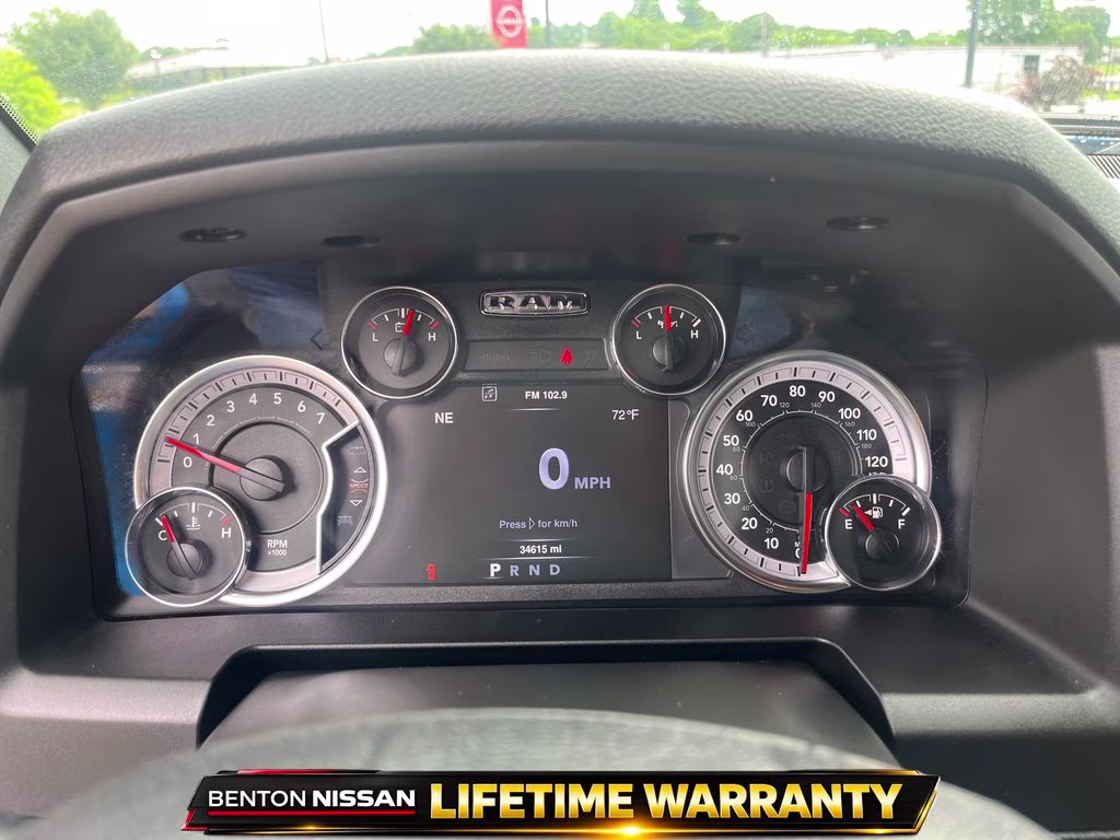 2022 Hydro Blue Pearlcoat Ram 1500 Classic Warlock 4X4 Truck