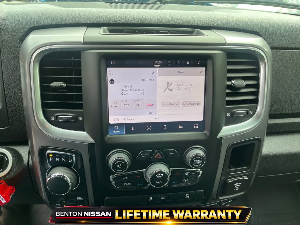 2022 Hydro Blue Pearlcoat Ram 1500 Classic Warlock 4X4 Truck