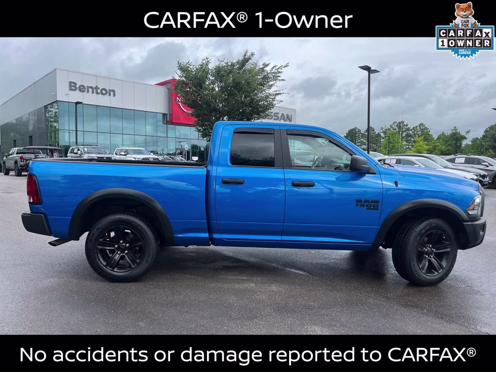 2022 Hydro Blue Pearlcoat Ram 1500 Classic Warlock 4X4 Truck