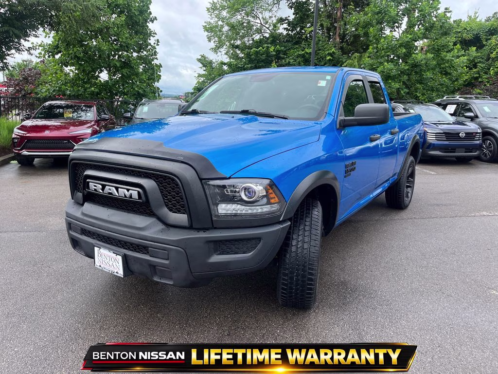 2022 Hydro Blue Pearlcoat Ram 1500 Classic Warlock 4X4 Truck