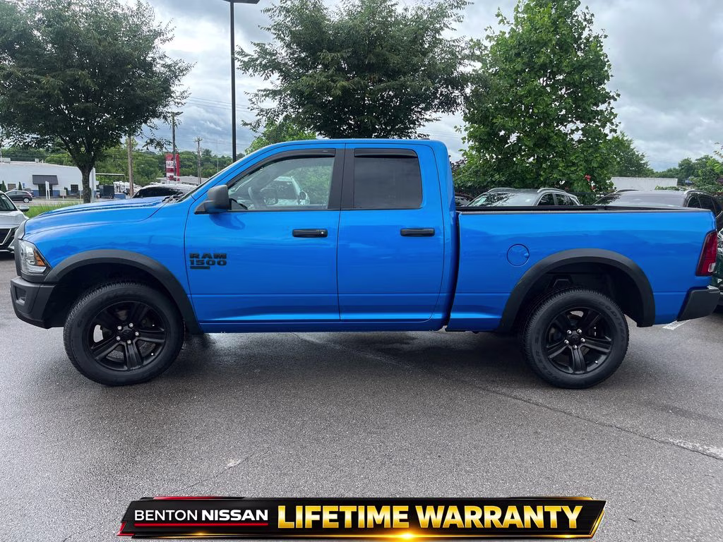 2022 Hydro Blue Pearlcoat Ram 1500 Classic Warlock 4X4 Truck