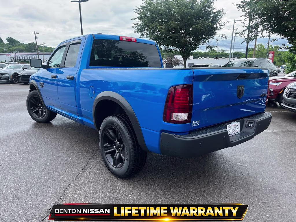 2022 Hydro Blue Pearlcoat Ram 1500 Classic Warlock 4X4 Truck