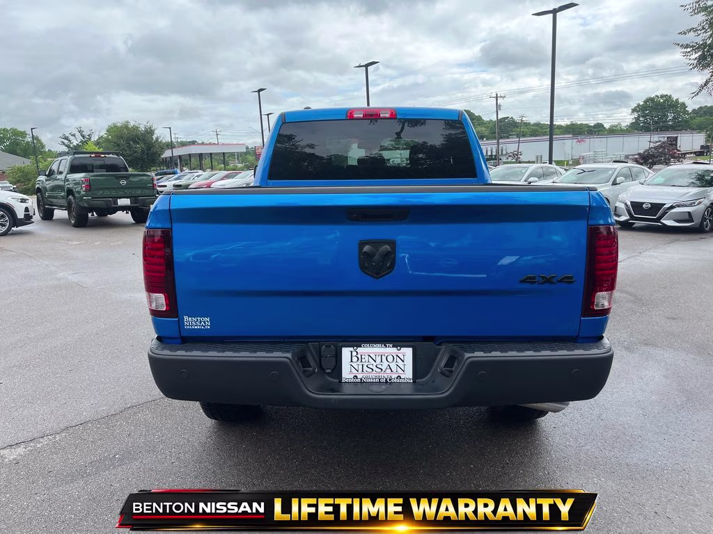 2022 Hydro Blue Pearlcoat Ram 1500 Classic Warlock 4X4 Truck