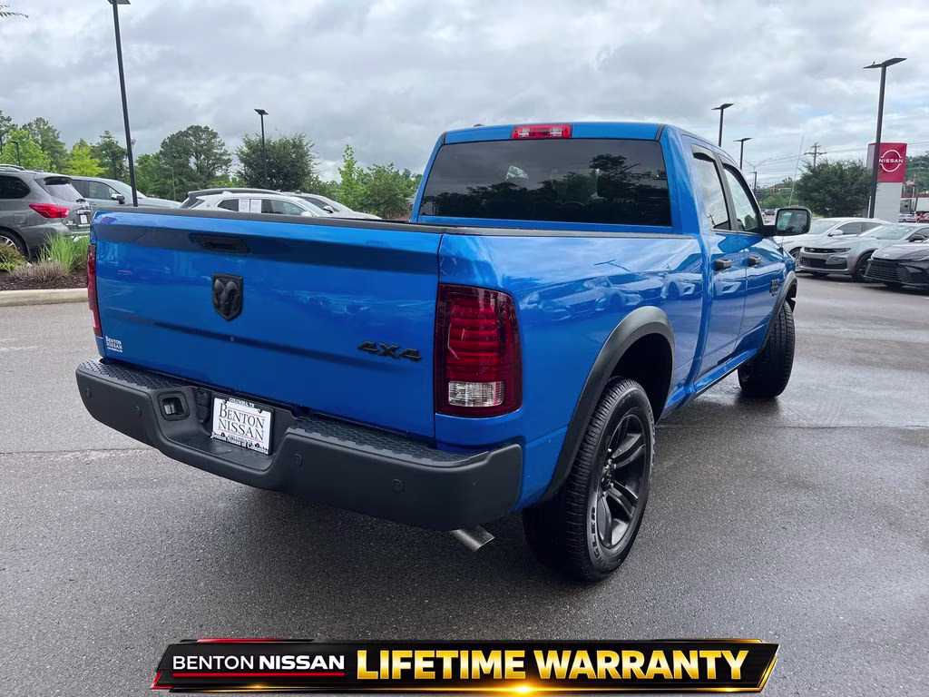 2022 Hydro Blue Pearlcoat Ram 1500 Classic Warlock 4X4 Truck