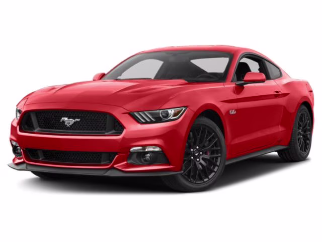 2015 Competition Orange Ford Mustang GT Premium RWD Coupe