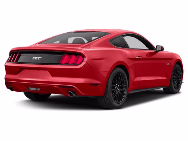 2015 Competition Orange Ford Mustang GT Premium RWD Coupe