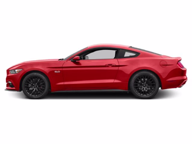 2015 Competition Orange Ford Mustang GT Premium RWD Coupe