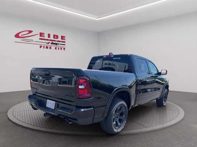 2026 Diamond Black Crystal Pearlcoat Ram 1500 Big Horn/Lone Star 4X4 Truck