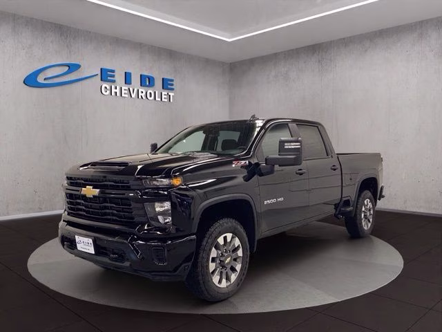 2026 Black Chevrolet Silverado 2500HD Custom 4X4 Truck