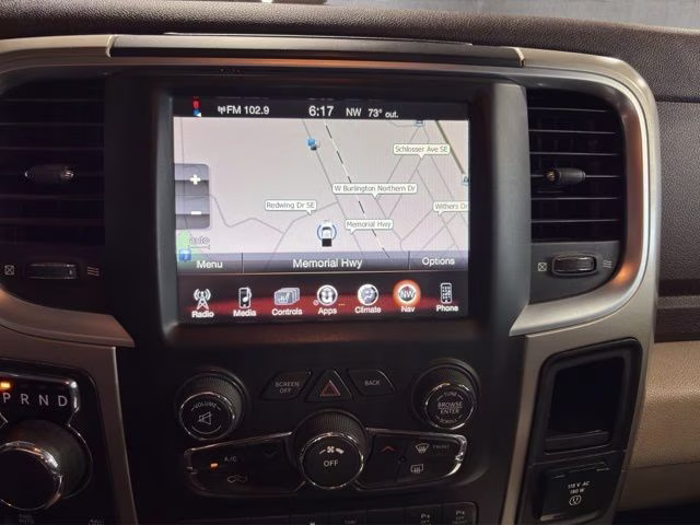 2014 Western Brown Ram 1500 Big Horn 4X4 Truck