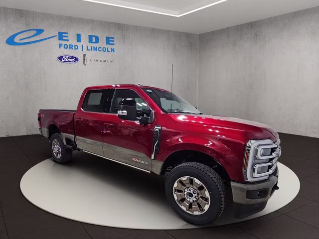 2026 Ruby Red Metallic Tinted Clearcoat Ford Super Duty F-350 SRW King Ranch 4X4 Truck