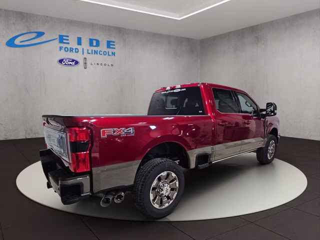 2026 Ruby Red Metallic Tinted Clearcoat Ford Super Duty F-350 SRW King Ranch 4X4 Truck