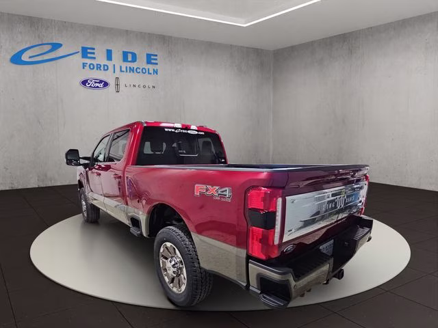 2026 Ruby Red Metallic Tinted Clearcoat Ford Super Duty F-350 SRW King Ranch 4X4 Truck