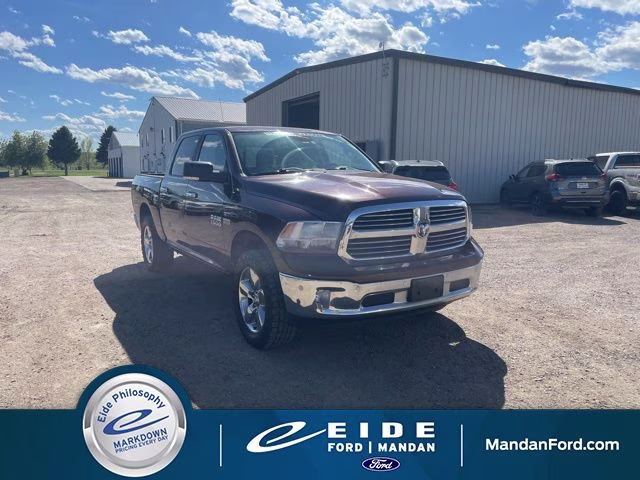 2014 Western Brown Ram 1500 Big Horn 4X4 Truck