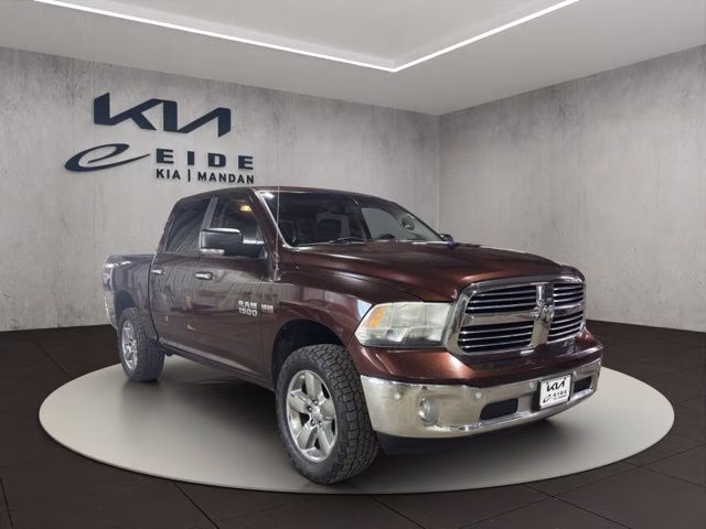 2014 Western Brown Ram 1500 Big Horn 4X4 Truck