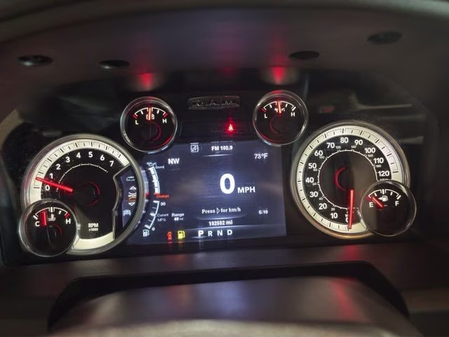 2014 Western Brown Ram 1500 Big Horn 4X4 Truck