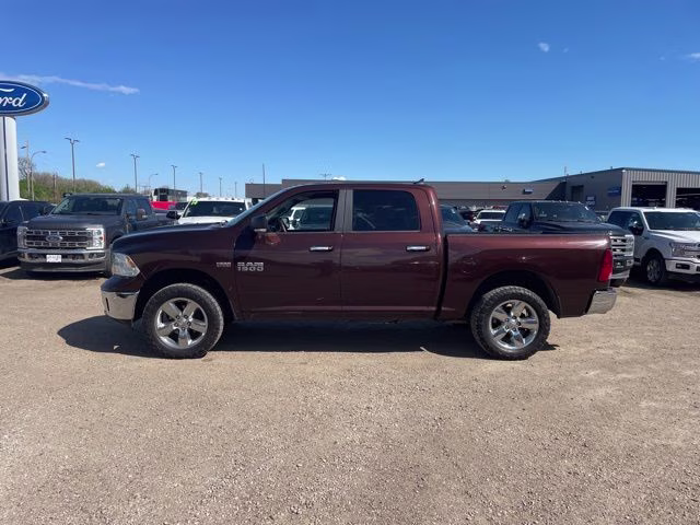 2014 Western Brown Ram 1500 Big Horn 4X4 Truck