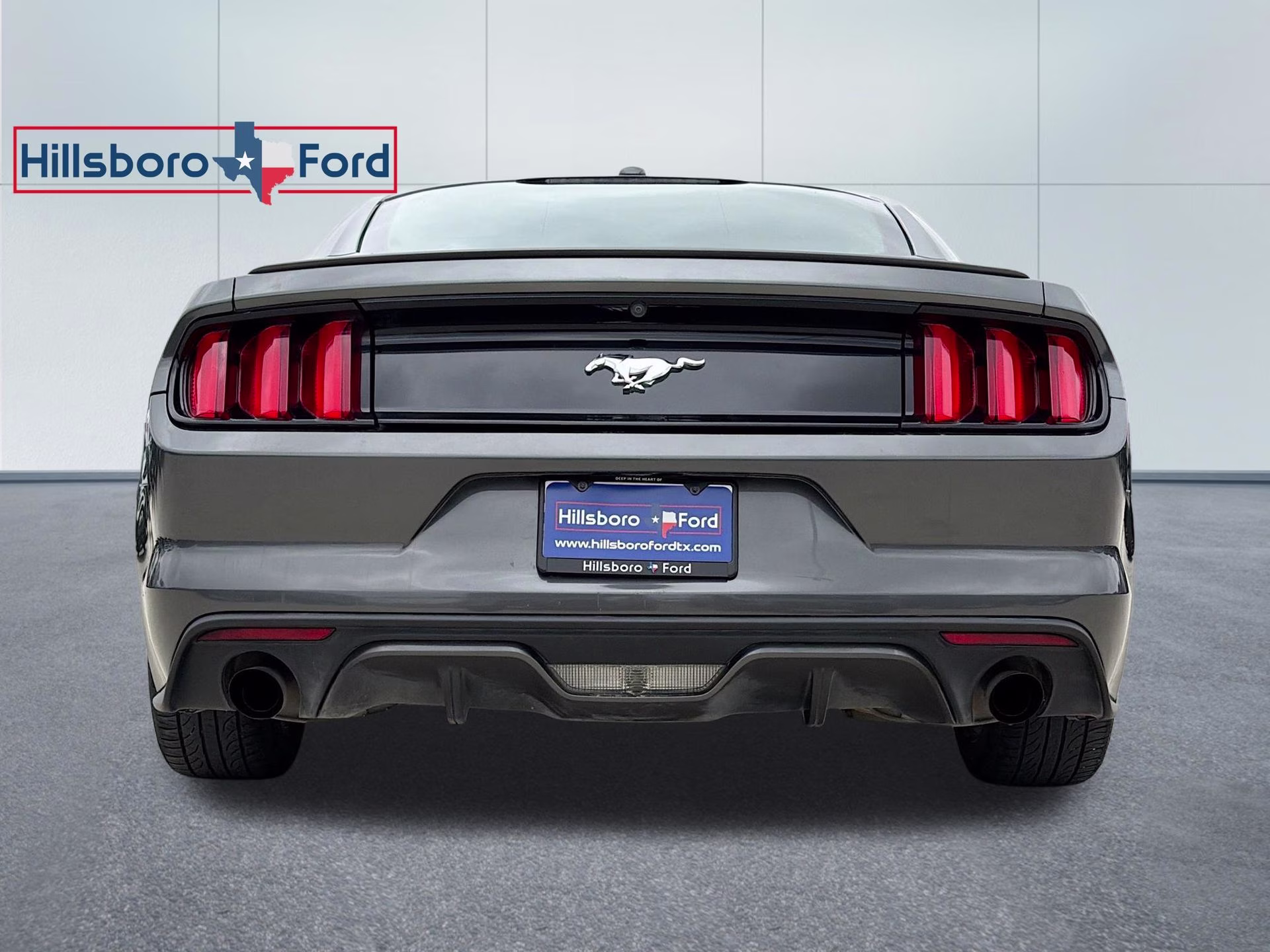 2016 Magnetic Metallic Ford Mustang EcoBoost Premium RWD Coupe