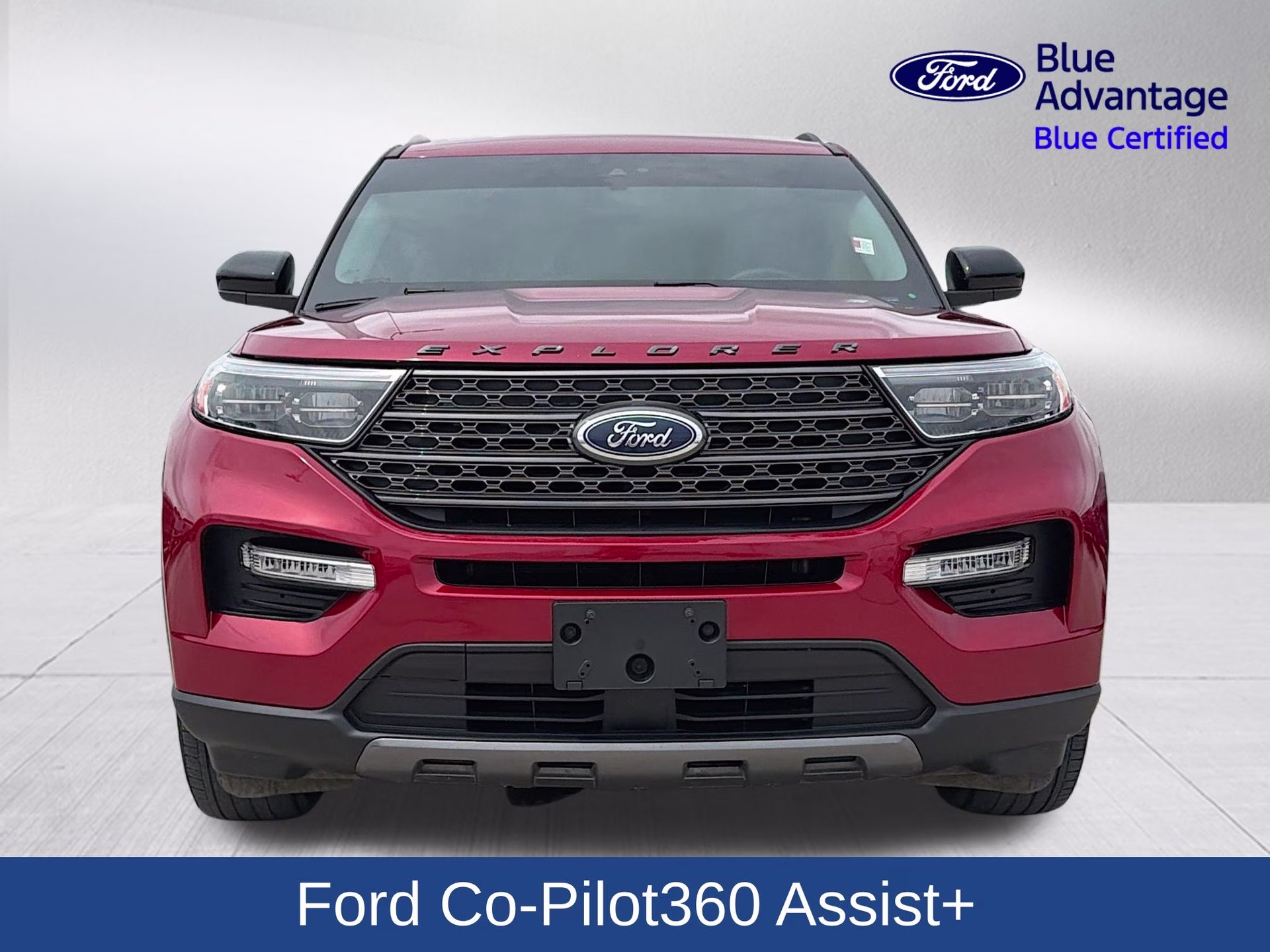 2022 Rapid Red Metallic Tinted Clearcoat Ford Explorer XLT 4X4 SUV
