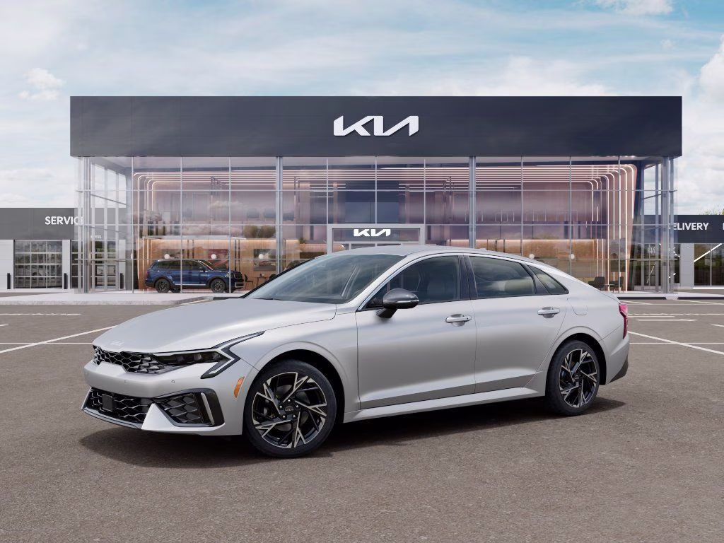 2026 Steel Matte Gray Kia K5 GT-Line FWD Sedan