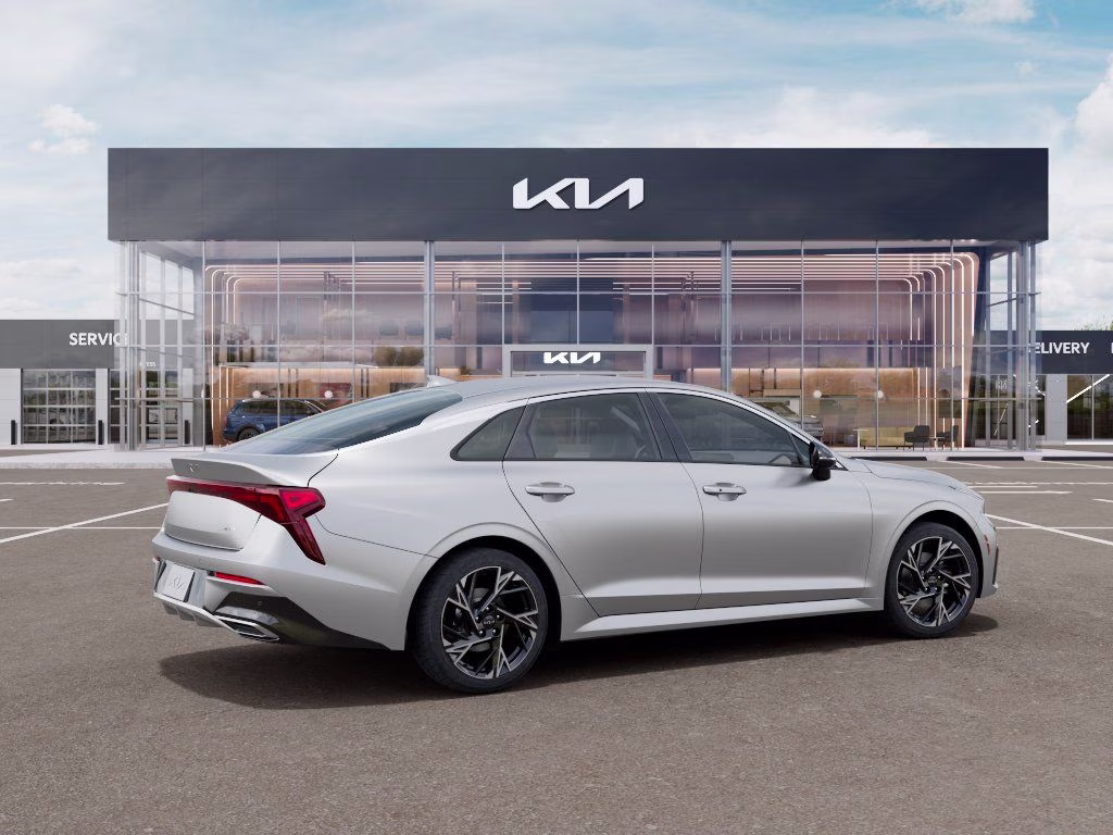 2026 Steel Matte Gray Kia K5 GT-Line FWD Sedan