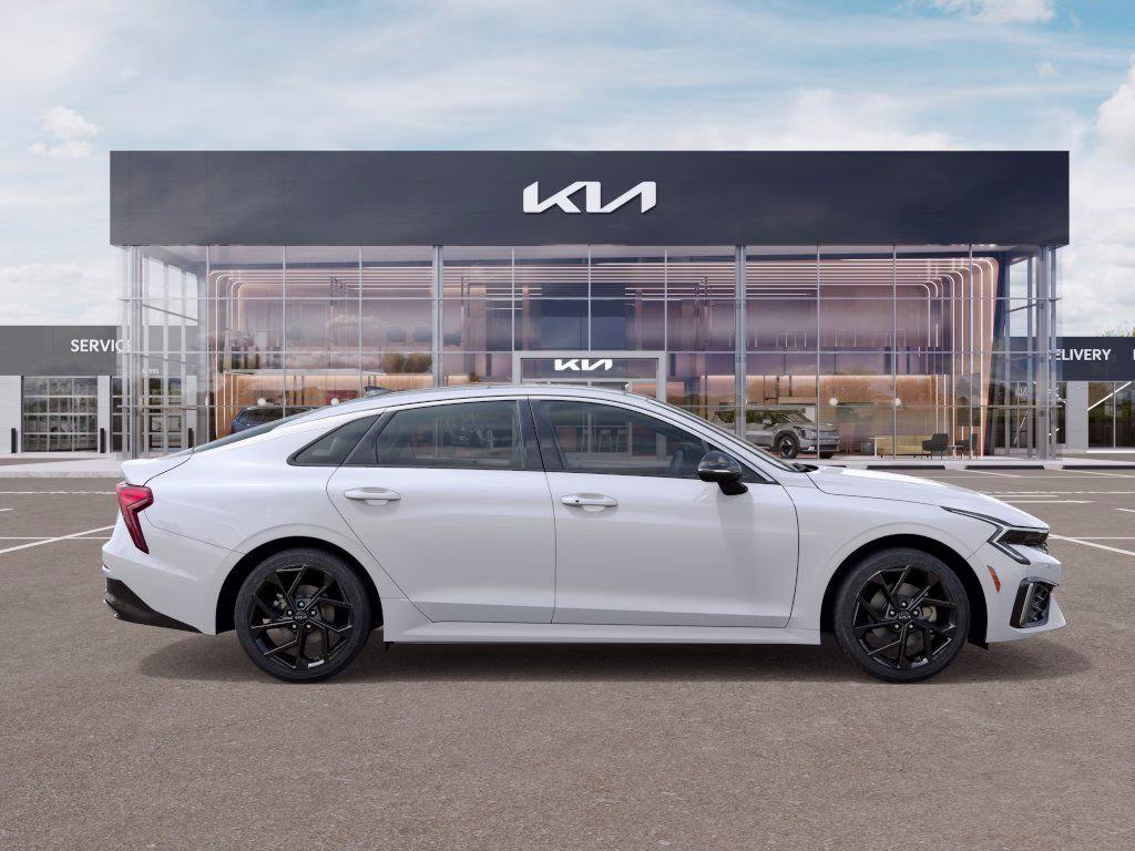 2026 Snow White Pearl Kia K5 GT-Line FWD Sedan