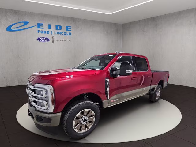 2026 Ruby Red Metallic Tinted Clearcoat Ford Super Duty F-350 SRW King Ranch 4X4 Truck