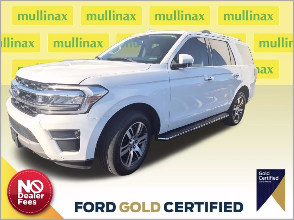 2022 White Ford Expedition Limited 4X4 SUV