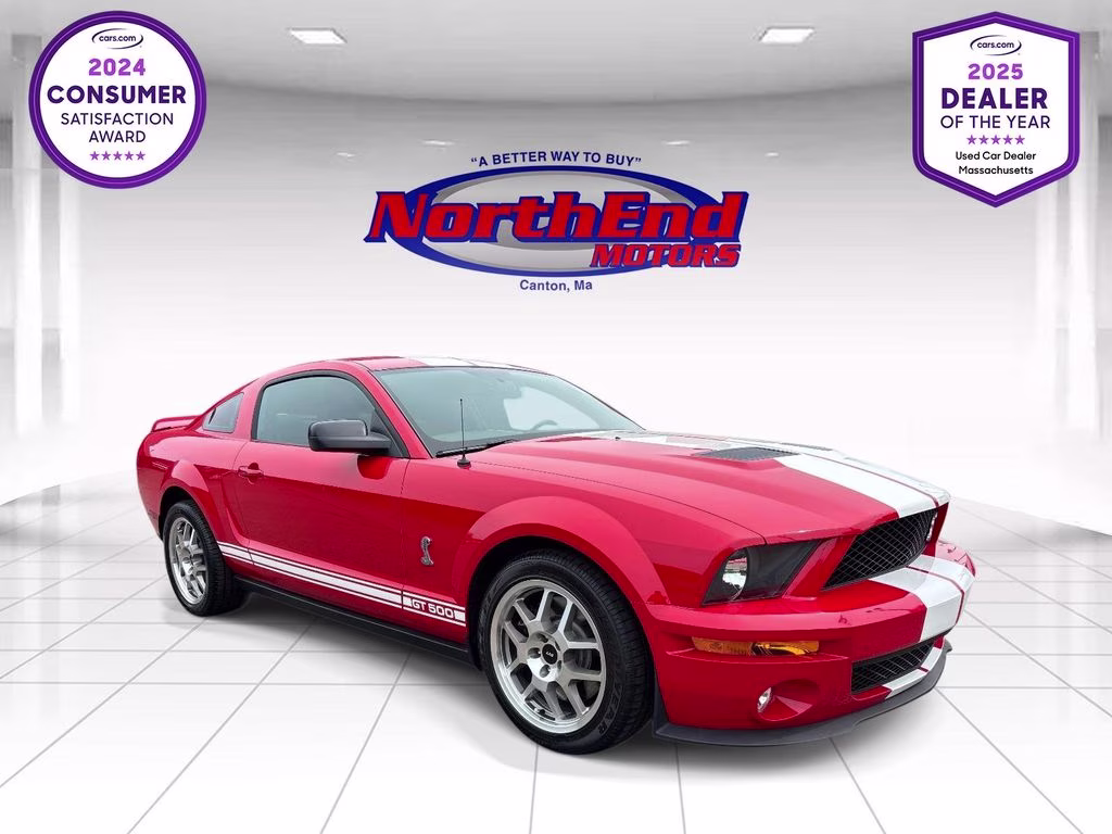 2007 Red Ford Mustang Shelby GT500 RWD Coupe