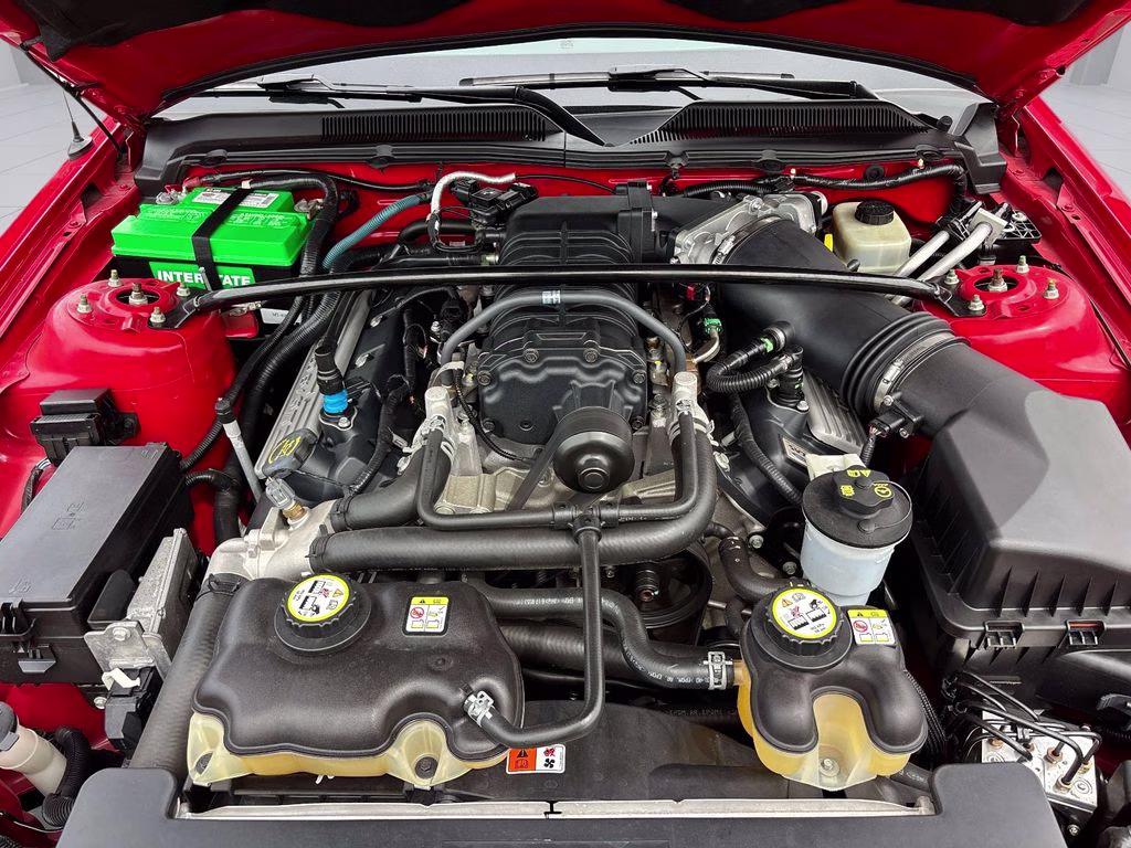 2007 Red Ford Mustang Shelby GT500 RWD Coupe
