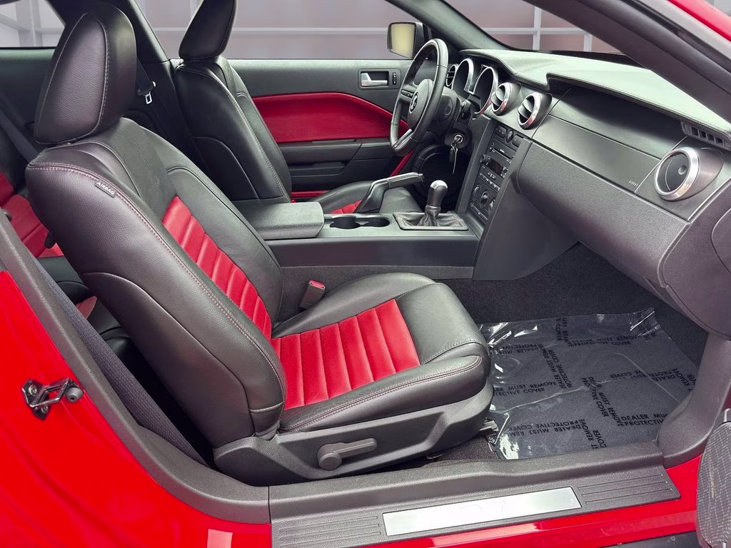 2007 Red Ford Mustang Shelby GT500 RWD Coupe