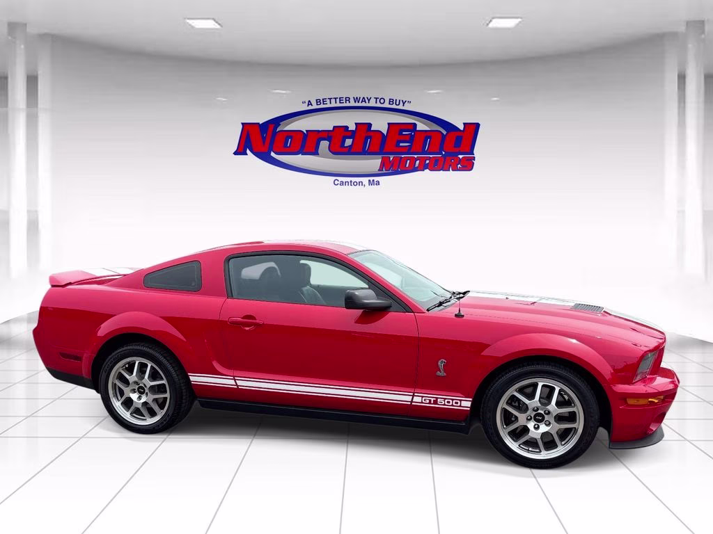 2007 Red Ford Mustang Shelby GT500 RWD Coupe