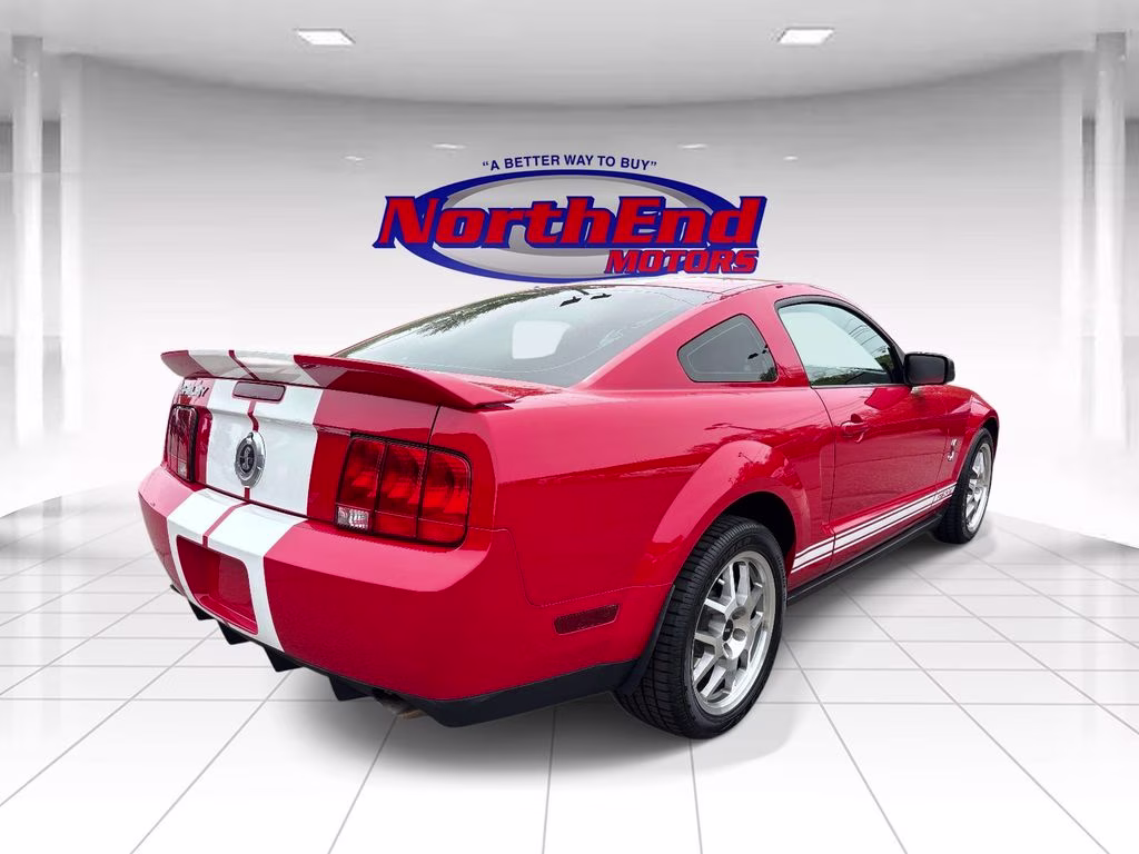 2007 Red Ford Mustang Shelby GT500 RWD Coupe