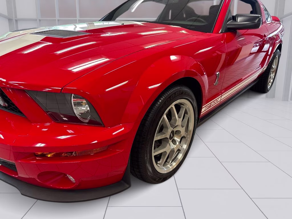 2007 Red Ford Mustang Shelby GT500 RWD Coupe