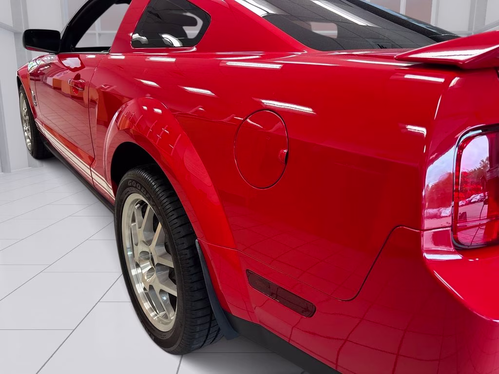 2007 Red Ford Mustang Shelby GT500 RWD Coupe